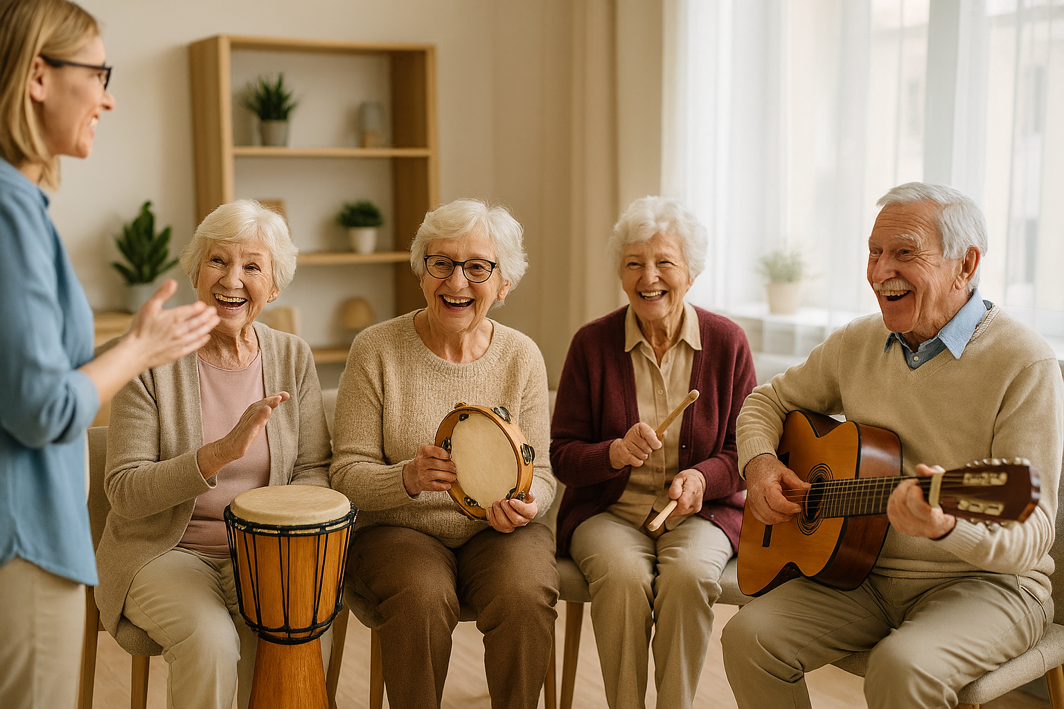 muzykoterapia dla seniorów
